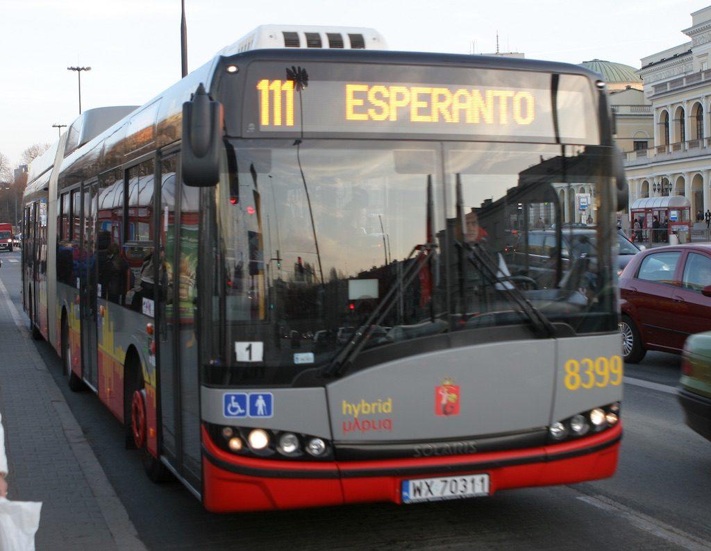 Bus to Esperanto street